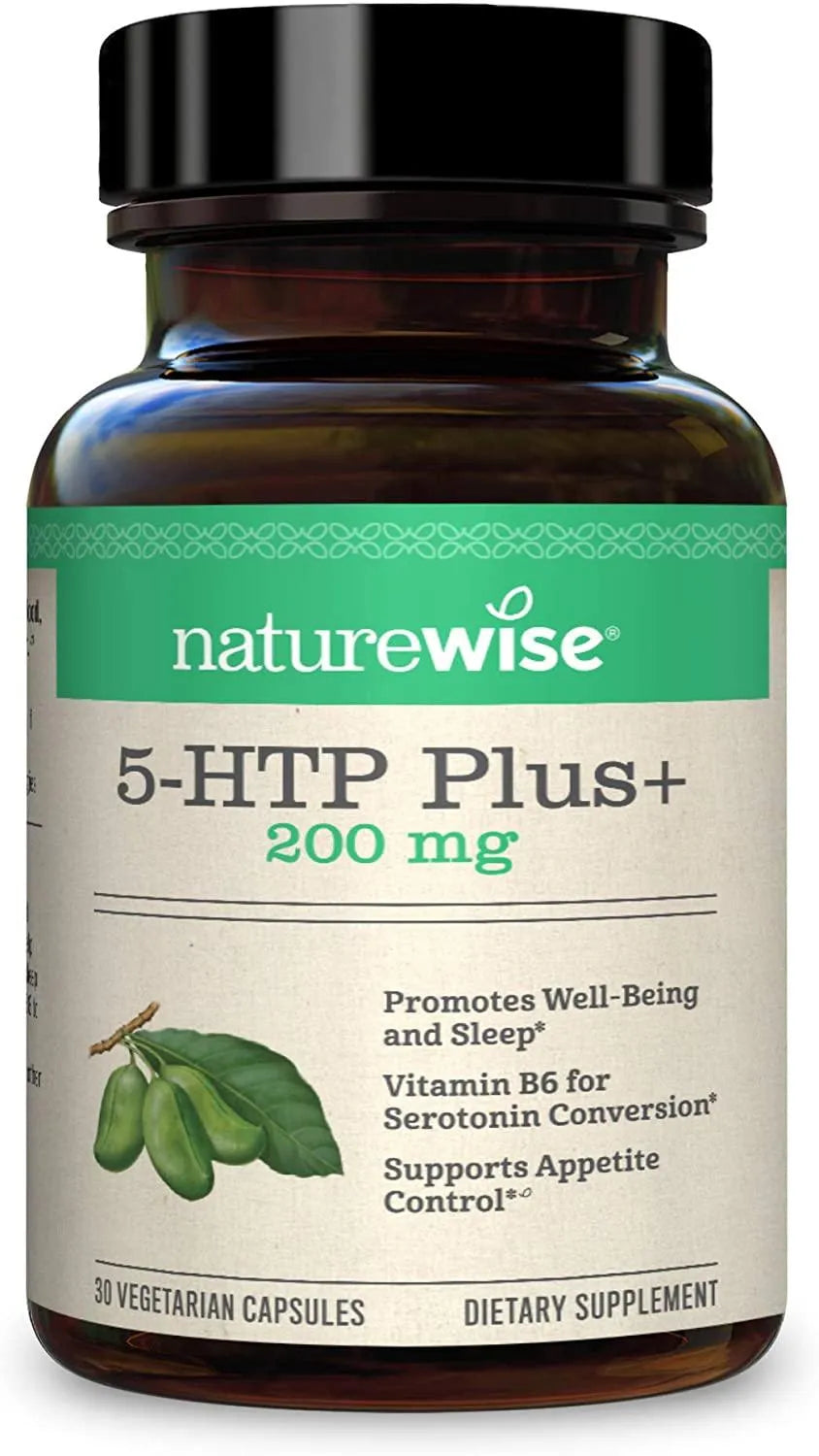 NATUREWISE - Naturewise 5-HTP Plus+ 200Mg. 30 Capsulas - The Red Vitamin MX - Suplementos Alimenticios - {{ shop.shopifyCountryName }}