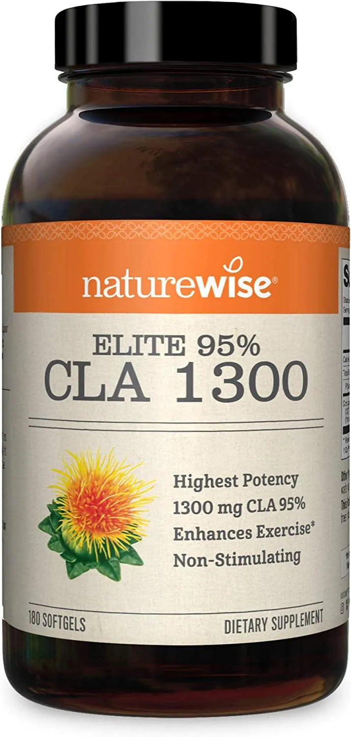 NATUREWISE - Naturewise CLA 1300 Elite 95% 1300Mg. 180 Capsulas - The Red Vitamin MX - Suplementos Alimenticios - {{ shop.shopifyCountryName }}