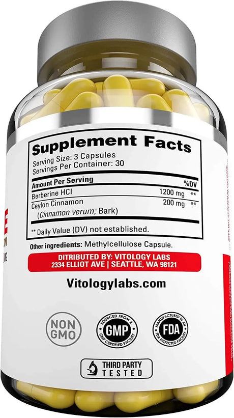 NATUSPUR - Natuspur Premium Berberine+Ceylon Cinnamon 1400Mg. 90 Capsulas - The Red Vitamin MX - Suplementos Alimenticios - {{ shop.shopifyCountryName }}