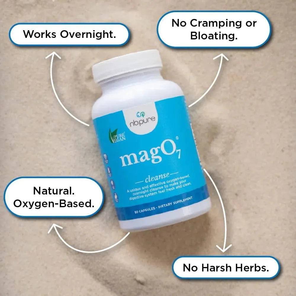 NBPURE - Nbpure Mag O7 Oxygen Digestive System Cleanser 180 Capsulas - The Red Vitamin MX - Suplementos Alimenticios - {{ shop.shopifyCountryName }}