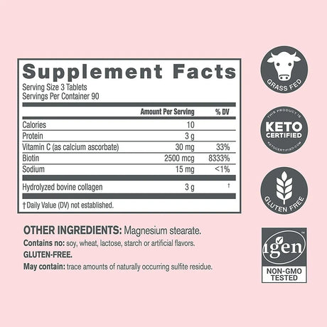 NEOCELL - NeoCell Super Collagen Peptides + Vitamin C & Biotin 270 Tabletas - The Red Vitamin MX - Suplementos Alimenticios - {{ shop.shopifyCountryName }}