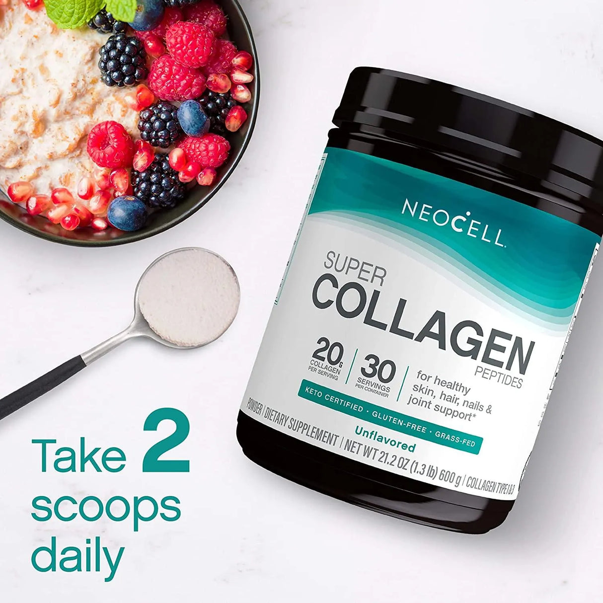 NEOCELL - NeoCell Super Collagen Powder 1.3Lbs. - The Red Vitamin MX - Suplementos Alimenticios - {{ shop.shopifyCountryName }}