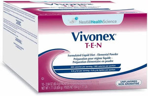 NESTLE HEALTH SCIENCE - Nestle Health Science VIVONEX T.E.N. Total Enteral Nutrition Elemental Powder 2.84Oz 10 Pack - The Red Vitamin MX - Suplementos Alimenticios - {{ shop.shopifyCountryName }}