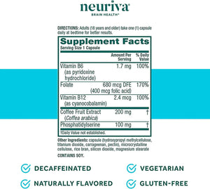 NEURIVA - Neuriva Brain Health Plus Brain Supplement For Memory 30 Capsulas - The Red Vitamin MX - Suplementos Alimenticios - {{ shop.shopifyCountryName }}