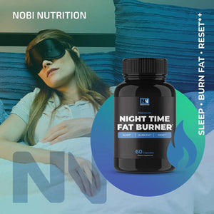 NOBI NUTRITION - Nobi Nutrition Premium Night Time Fat Burner 60 Capsulas - The Red Vitamin MX - Suplementos Alimenticios - {{ shop.shopifyCountryName }}