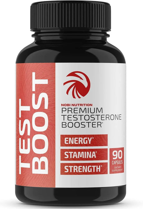 NOBI NUTRITION - Nobi Nutrition Premium Testosterone Booster 90 Capsulas - The Red Vitamin MX - Suplementos Alimenticios - {{ shop.shopifyCountryName }}