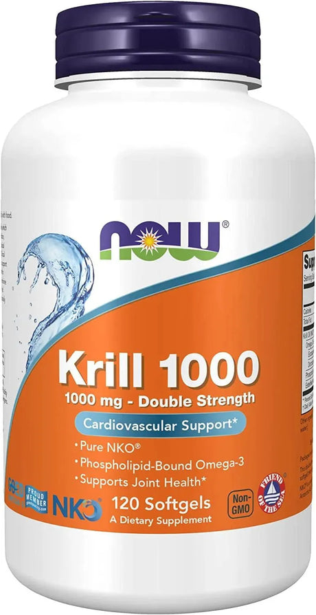 NOW SUPPLEMENTS - NOW Supplements Neptune Krill Double Strength 1000Mg. - The Red Vitamin MX - Suplementos Alimenticios - {{ shop.shopifyCountryName }}