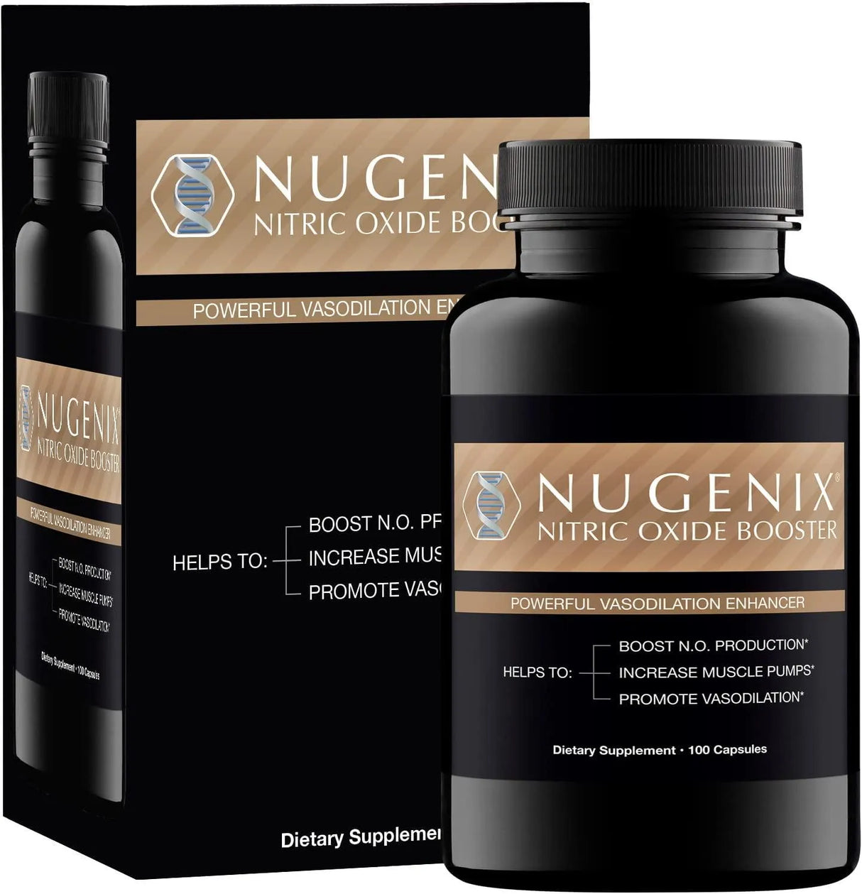 NUGENIX - Nugenix Nitric Oxide Booster Supplement 100 Capsulas - The Red Vitamin MX - Suplementos Alimenticios - {{ shop.shopifyCountryName }}