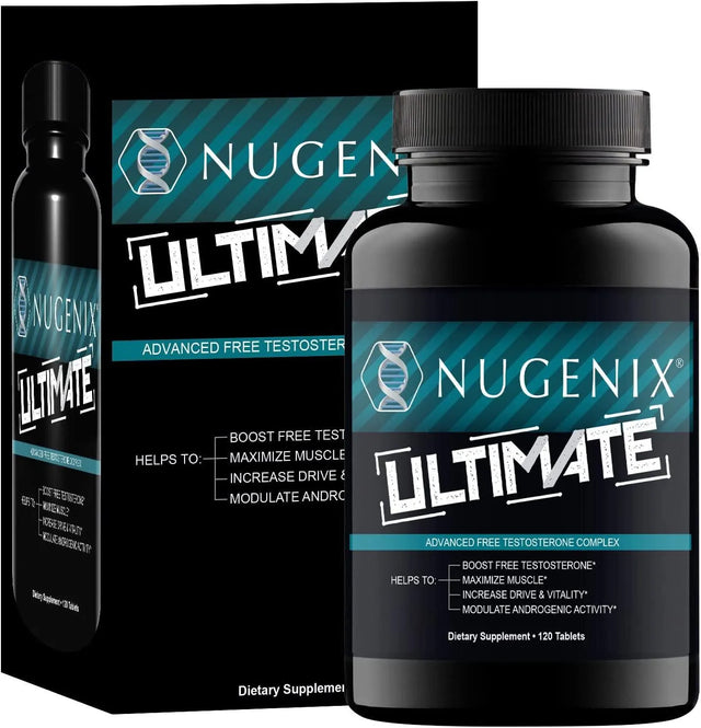 NUGENIX - Nugenix Ultimate Testosterone Booster 120 Tabletas - The Red Vitamin MX - Suplementos Alimenticios - {{ shop.shopifyCountryName }}