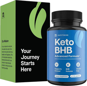 NUTRIANA - Nutriana Keto BHB Advanced Formula 60 Capsulas - The Red Vitamin MX - Suplementos Alimenticios - {{ shop.shopifyCountryName }}