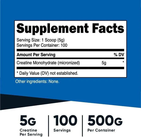 NUTRICOST - Nutricost Creatine Monohydrate Micronized Powder 5000Mg. 500G. - The Red Vitamin MX - Suplementos Alimenticios - {{ shop.shopifyCountryName }}