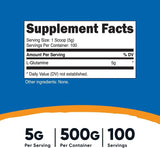 NUTRICOST - Nutricost L-Glutamine Powder Unflavored 500G. - The Red Vitamin MX - Suplementos Alimenticios - {{ shop.shopifyCountryName }}