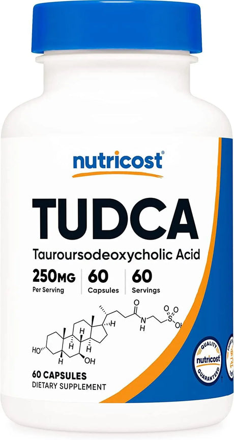 NUTRICOST - Nutricost Tudca 500Mg. 60 Capsulas - The Red Vitamin MX - Suplementos Alimenticios - {{ shop.shopifyCountryName }}