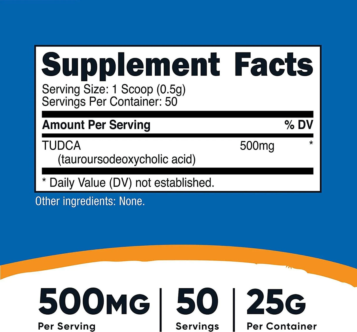 NUTRICOST - Nutricost Tudca Powder 500Mg. 25Gr. - The Red Vitamin MX - Suplementos Alimenticios - {{ shop.shopifyCountryName }}