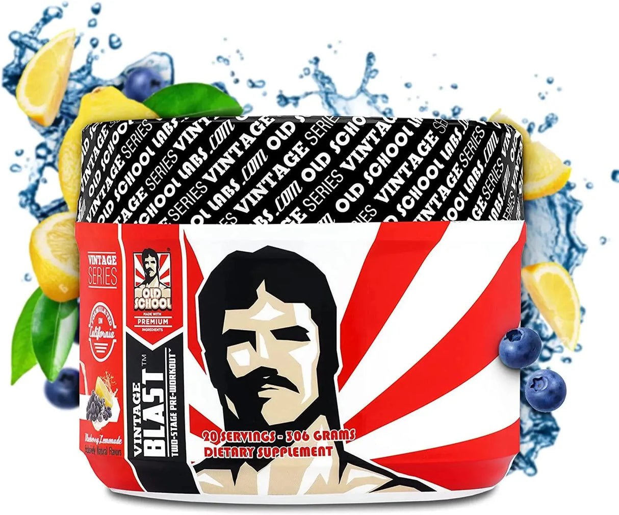 OLD SCHOOL - Old School Vintage Blast Pre-Workout 306G. 20 Servicios - The Red Vitamin MX - Suplementos Alimenticios - {{ shop.shopifyCountryName }}