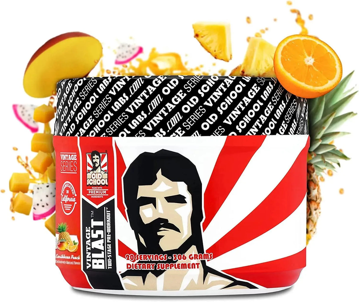 OLD SCHOOL - Old School Vintage Blast Pre-Workout 306G. 20 Servicios - The Red Vitamin MX - Suplementos Alimenticios - {{ shop.shopifyCountryName }}