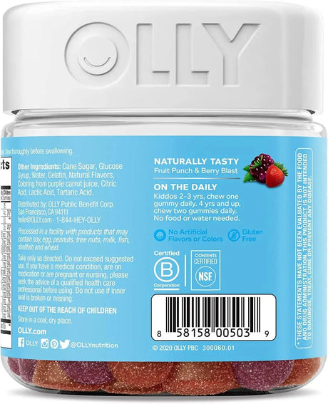 OLLY - OLLY Kids Multi + Probiotic 70 Gomitas - The Red Vitamin MX - Suplementos Alimenticios - {{ shop.shopifyCountryName }}