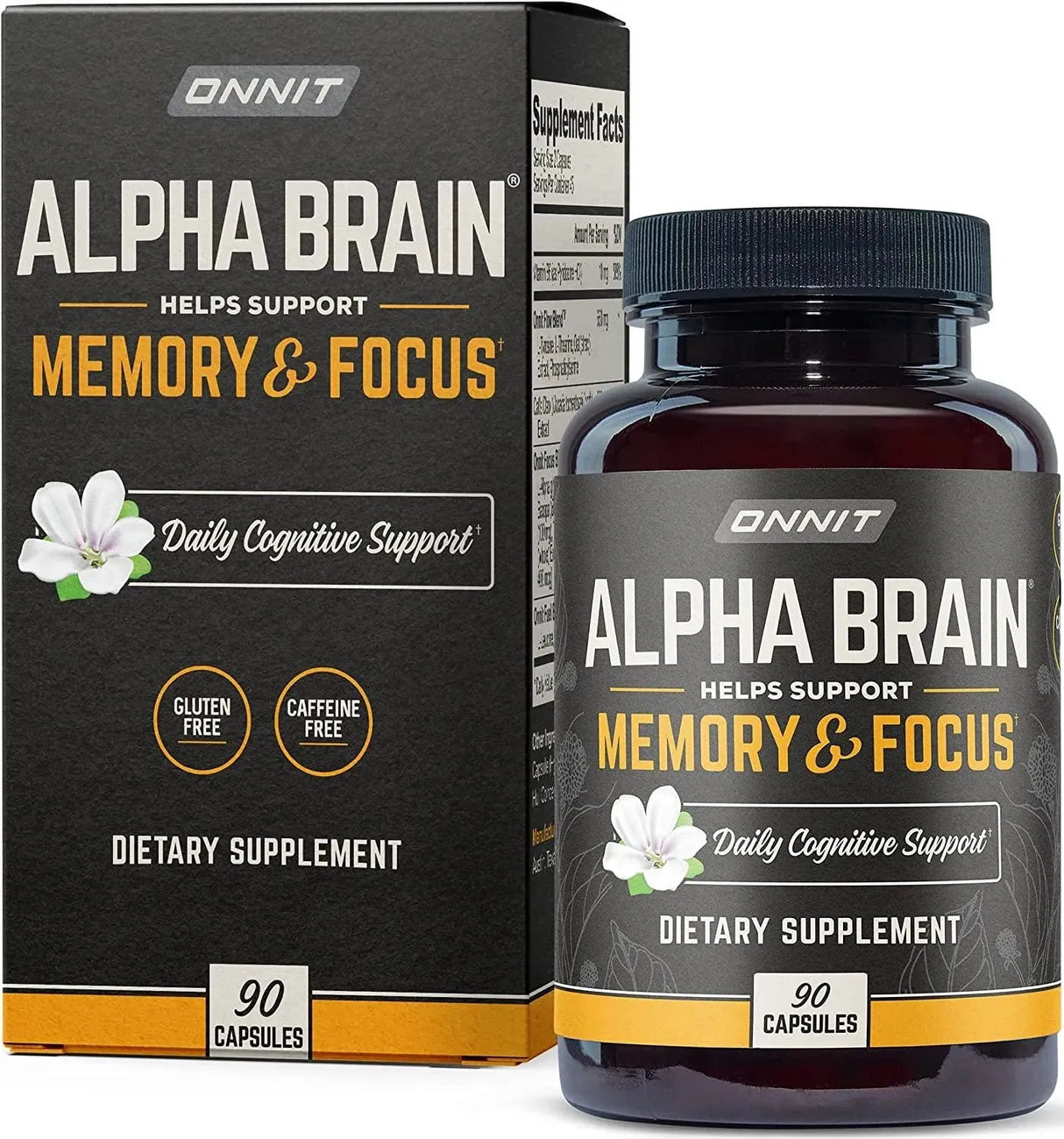 ONNIT - Onnit Alpha Brain Premium Nootropic Brain Supplement 90 Capsulas - The Red Vitamin MX - Suplementos Alimenticios - {{ shop.shopifyCountryName }}