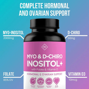 OPTIFY - Optify Myo-Inositol and D-Chiro Inositol Plus Folate and Vitamin D 120 Capsulas - The Red Vitamin MX - Suplementos Alimenticios - {{ shop.shopifyCountryName }}