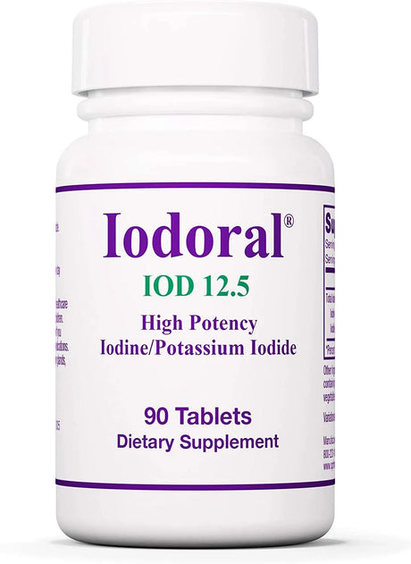 OPTIMOX - Optimox Iodoral 12.5Mg. Original High Potency Iodine 90 Tabletas - The Red Vitamin MX - Suplementos Alimenticios - {{ shop.shopifyCountryName }}