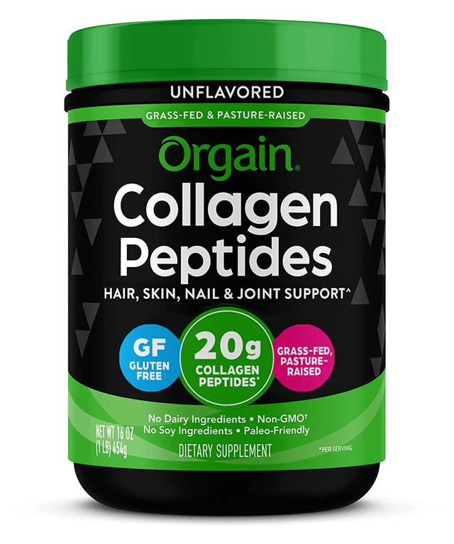 ORGAIN - Orgain Grass Fed Hydrolyzed Collagen Peptides Protein Powder 1LB. - The Red Vitamin MX - Suplementos Alimenticios - {{ shop.shopifyCountryName }}