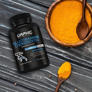 ORPHIC NUTRITION - Orphic Nutrition Glucosamine Chondroitin Turmeric & MSM 2100Mg. 90 Capsulas - The Red Vitamin MX - Suplementos Alimenticios - {{ shop.shopifyCountryName }}