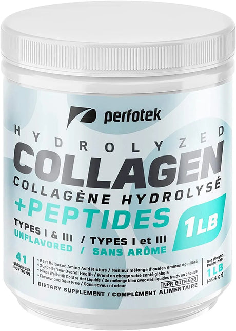 PERFOTEK - Perfotek Hydrolyzed Collagen Peptides 1Lb. - The Red Vitamin MX - Suplementos Alimenticios - {{ shop.shopifyCountryName }}