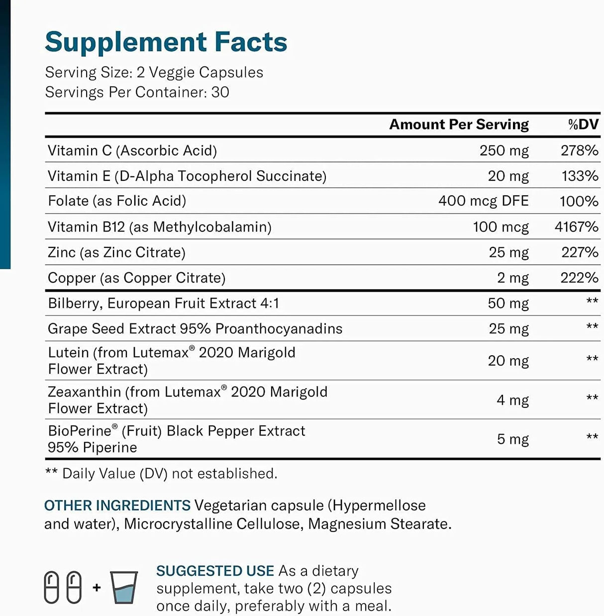 PHYSICIAN'S CHOICE - Physician's Choice Eye Health AREDS 2 60 Capsulas - The Red Vitamin MX - Suplementos Alimenticios - {{ shop.shopifyCountryName }}