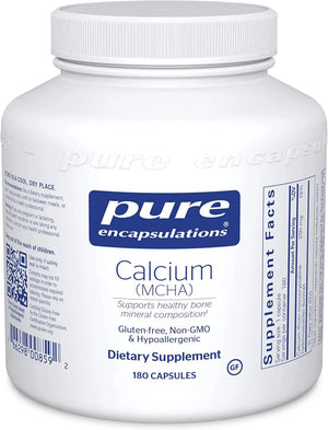 PURE ENCAPSULATIONS - Pure Encapsulations Calcium MCHA 180 Capsulas - The Red Vitamin MX - Suplementos Alimenticios - {{ shop.shopifyCountryName }}