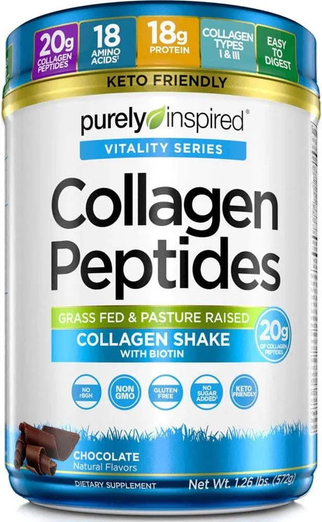 PURELY INSPIRED - Purely Inspired Collagen Peptides Powder 1Lb. - The Red Vitamin MX - Suplementos Alimenticios - {{ shop.shopifyCountryName }}