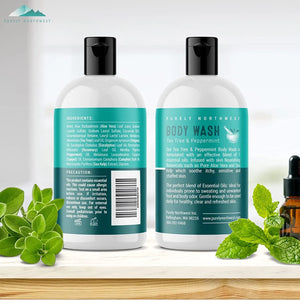 PURELY NORTHWEST - Purely Northwest Tea Tree Oil Foot & Body Wash 9Fl. - The Red Vitamin MX - Suplementos Alimenticios - {{ shop.shopifyCountryName }}