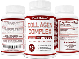 PURELY OPTIMAL - Purely Optimal Collagen Complex 90 Capsulas - The Red Vitamin MX - Suplementos Alimenticios - {{ shop.shopifyCountryName }}