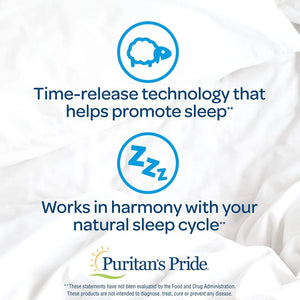 PURITAN'S PRIDE - Puritan's Pride Tri-Layer Sleep Complex 30 Tabletas - The Red Vitamin MX - Suplementos Alimenticios - {{ shop.shopifyCountryName }}