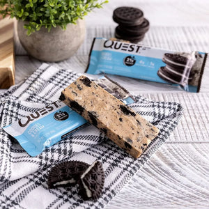 QUEST NUTRITION - Quest Nutrition Cookies & Cream Protein Bars 12 Barras - The Red Vitamin MX - Suplementos Alimenticios - {{ shop.shopifyCountryName }}