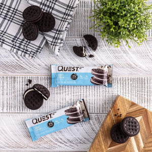 QUEST NUTRITION - Quest Nutrition Cookies & Cream Protein Bars 12 Barras - The Red Vitamin MX - Suplementos Alimenticios - {{ shop.shopifyCountryName }}