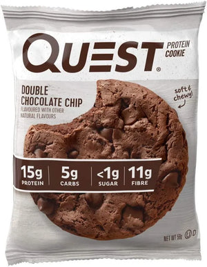 QUEST NUTRITION - Quest Nutrition Double Chocolate Chip Protein Cookie 12 Galletas - The Red Vitamin MX - Suplementos Alimenticios - {{ shop.shopifyCountryName }}