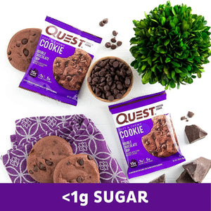 QUEST NUTRITION - Quest Nutrition Double Chocolate Chip Protein Cookie 12 Galletas - The Red Vitamin MX - Suplementos Alimenticios - {{ shop.shopifyCountryName }}