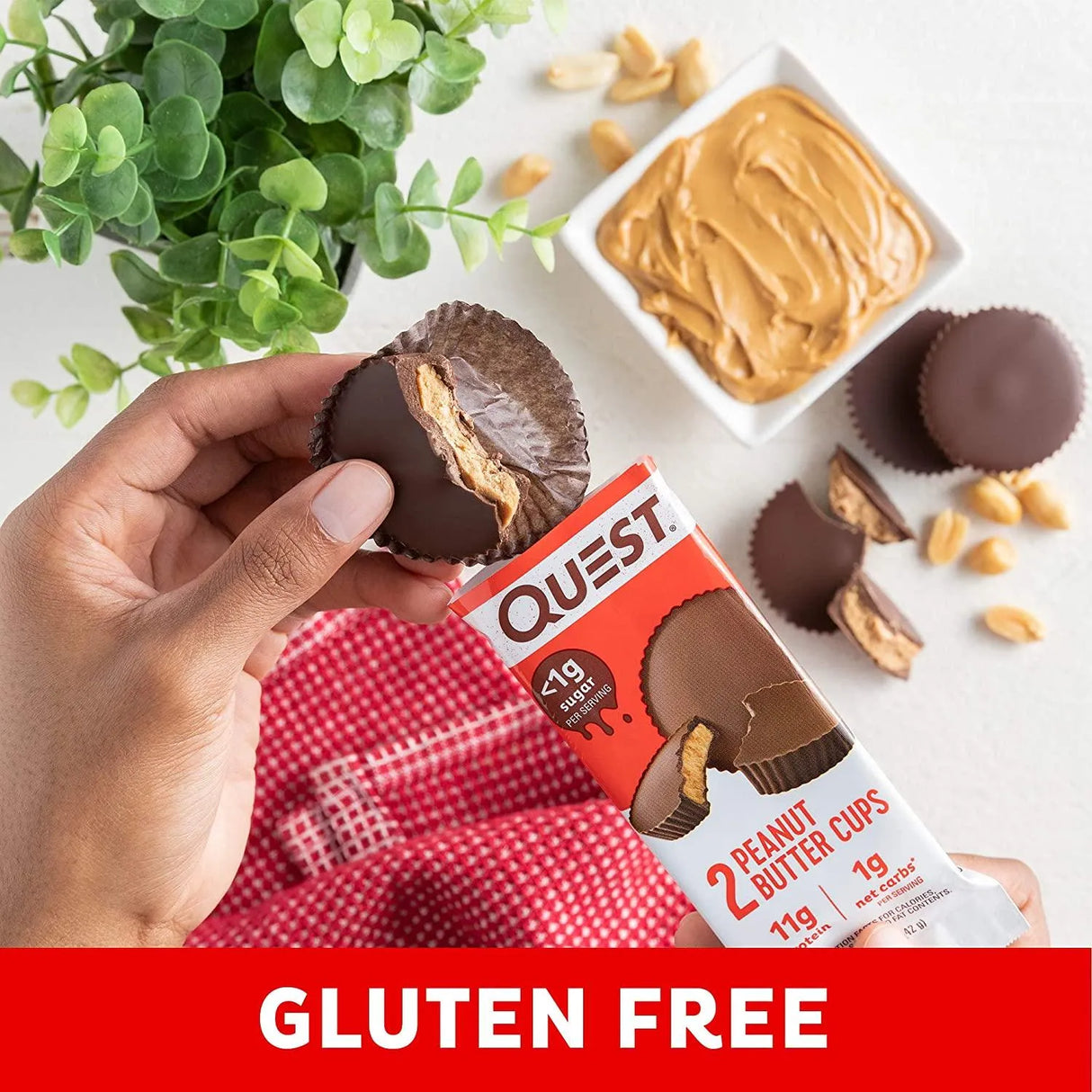 QUEST NUTRITION - Quest Nutrition High Protein Low Carb Keto Friendly Peanut Butter Cups 12 Piezas 17.76Oz. - The Red Vitamin MX - Suplementos Alimenticios - {{ shop.shopifyCountryName }}