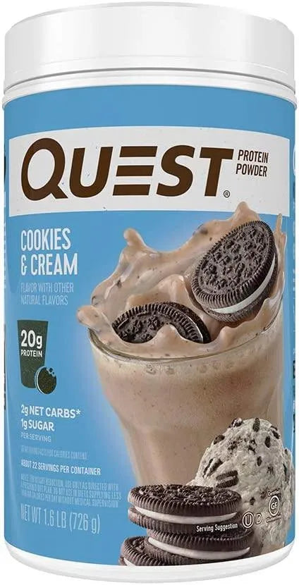 QUEST NUTRITION - Quest Nutrition Protein Powder High Protein Low Carb 1.6Lb. - The Red Vitamin MX - Suplementos Alimenticios - {{ shop.shopifyCountryName }}