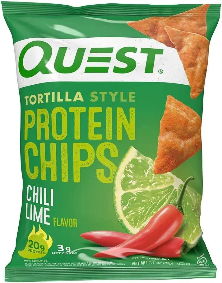 QUEST NUTRITION - Quest Nutrition Tortilla Chip 1.1Oz. 12 Bolsas - The Red Vitamin MX - Suplementos Alimenticios - {{ shop.shopifyCountryName }}