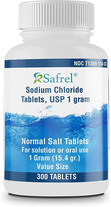 SAFREL - Safrel Sodium Chloride Tablets 1 Gm Usp 300 Tabletas - The Red Vitamin MX - Suplementos Alimenticios - {{ shop.shopifyCountryName }}