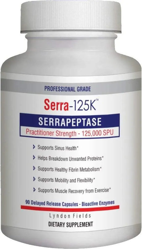 SERRA-125K - Serra-125k Serrapeptase Enzyme 125,000 SPU 90 Capsulas - The Red Vitamin MX - Suplementos Alimenticios - {{ shop.shopifyCountryName }}