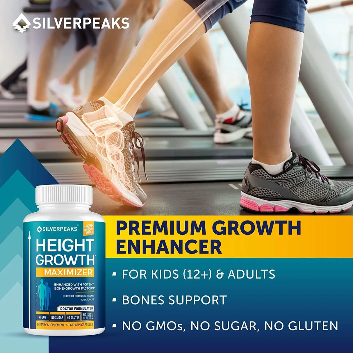 SILVERPEAKS - Silver Peaks Height Growth Maximizer 60 Capsulas - The Red Vitamin MX - Suplementos Alimenticios - {{ shop.shopifyCountryName }}