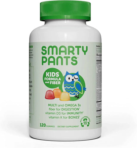 SMARTYPANTS - SmartyPants Kids Formula & Fiber Daily Gummy Multivitamin 120 Gomitas - The Red Vitamin MX - Suplementos Alimenticios - {{ shop.shopifyCountryName }}