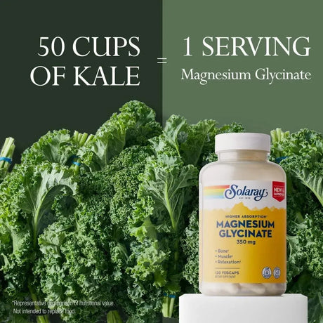 SOLARAY - Solaray Magnesium Glycinate 350Mg. 240 Capsulas - The Red Vitamin MX - Suplementos Alimenticios - {{ shop.shopifyCountryName }}