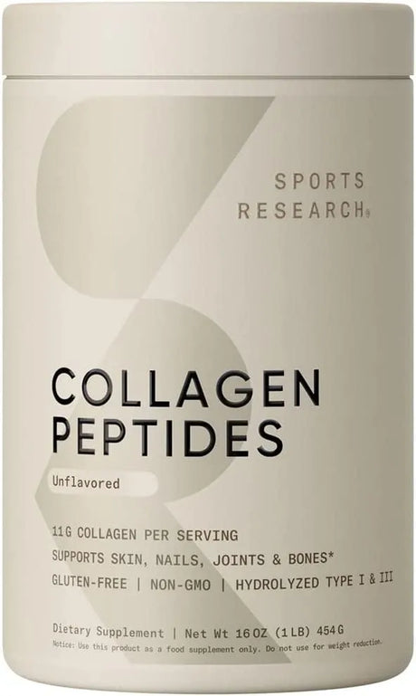 SPORTS RESEARCH - Sports Research Collagen Peptides Powder 16Oz. - The Red Vitamin MX - Suplementos Alimenticios - {{ shop.shopifyCountryName }}