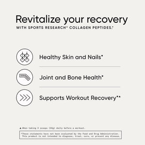 SPORTS RESEARCH - Sports Research Collagen Peptides Powder 32Oz. - The Red Vitamin MX - Suplementos Alimenticios - {{ shop.shopifyCountryName }}