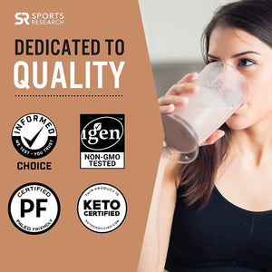 SPORTS RESEARCH - Sports Research Collagen Peptides Powder Dark Chocolate 22.72Oz. - The Red Vitamin MX - Suplementos Alimenticios - {{ shop.shopifyCountryName }}