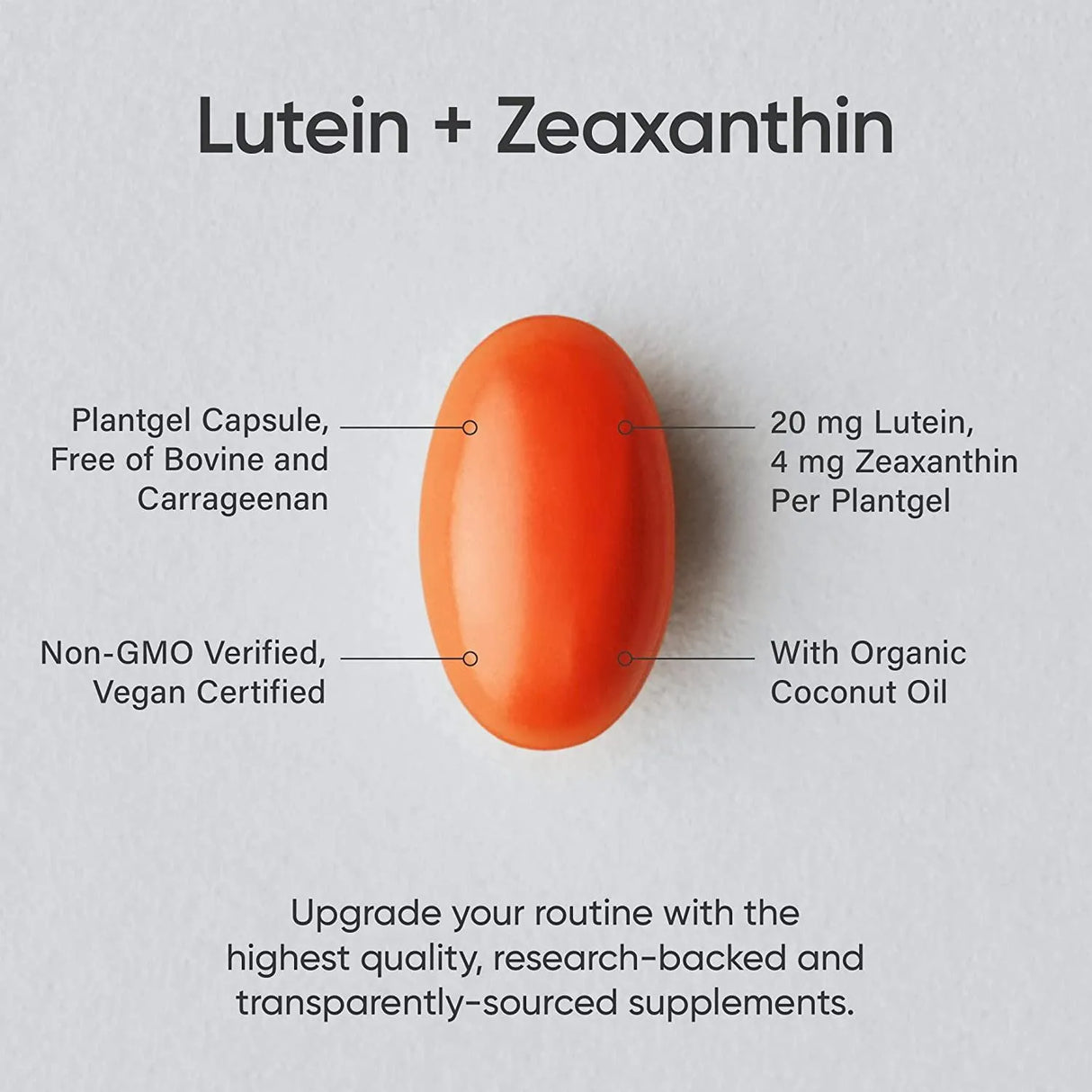 SPORTS RESEARCH - Sports Research Lutein+Zeaxanthin 20Mg. 120 Capsulas Blandas - The Red Vitamin MX - Suplementos Alimenticios - {{ shop.shopifyCountryName }}