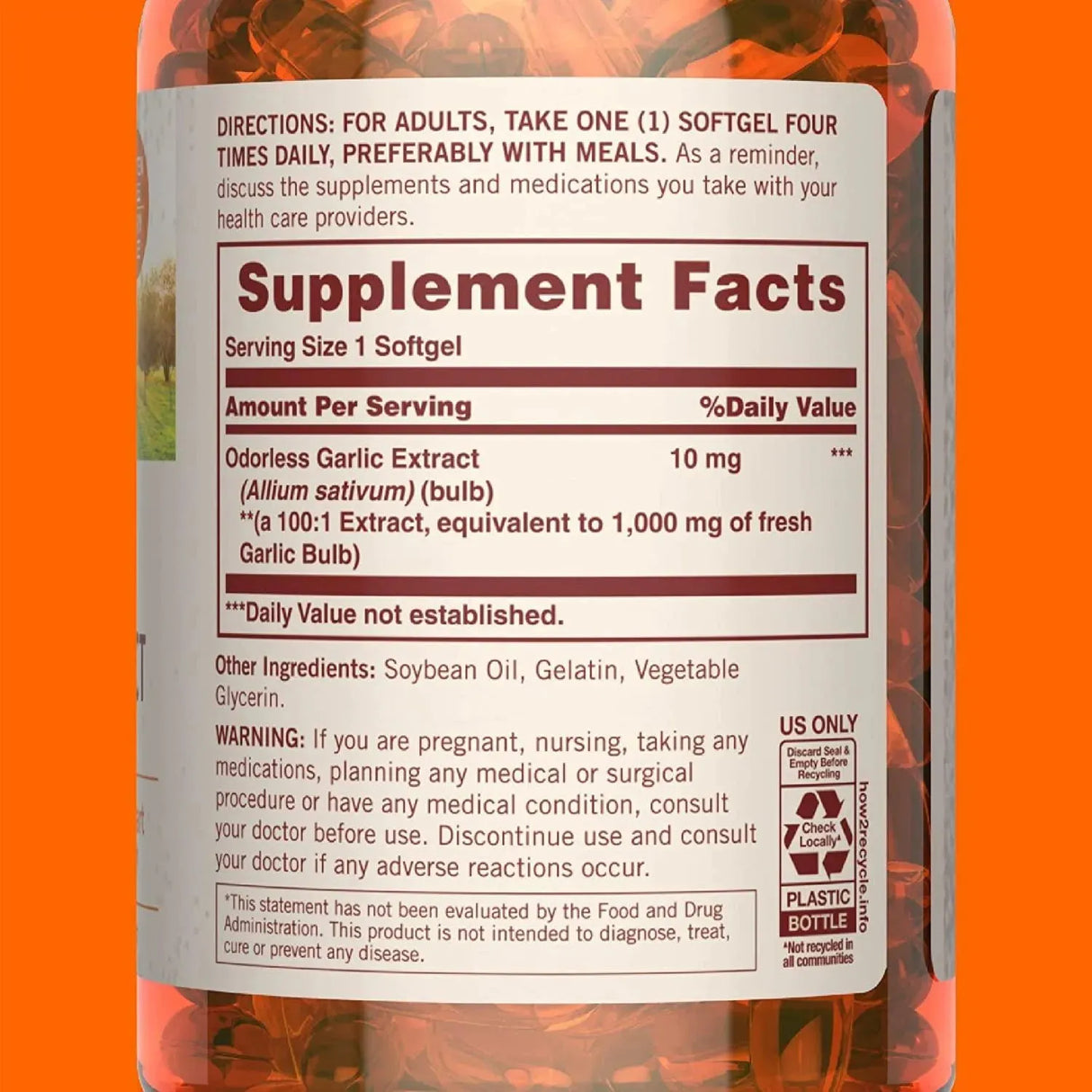 SUNDOWN - Sundown Garlic 1000Mg. 250 Capsulas Blandas - The Red Vitamin MX - Suplementos Alimenticios - {{ shop.shopifyCountryName }}